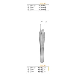 PINZA ADSON 12CM 1X2