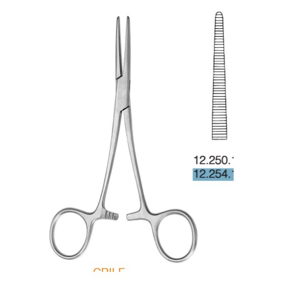 PINZA CRILE 14CM RECTA