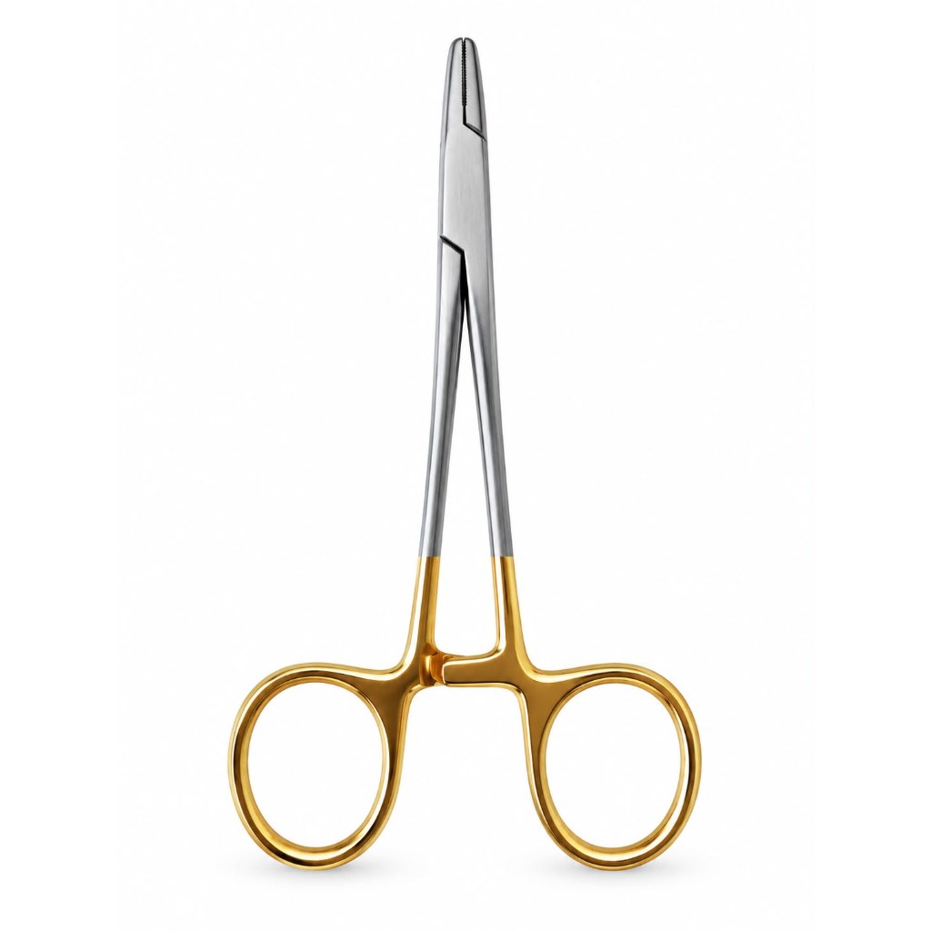 PORTA AGUJA DERF 12CM TC