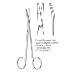 TIJERA LITTLER 12CM CURVA
