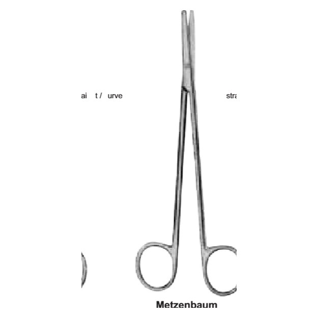 TIJERA METZENBAUM 20CM RECTA