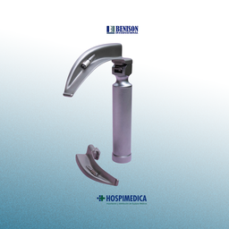 SET LARINGOSCOPIO MACINTOSH PALAS CURVAS N° 1-2-3 Y 4 LUZ COMUN
