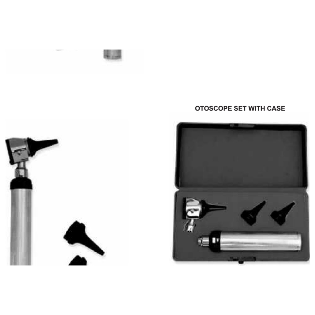 OTOSCOPIO LUZ COMUN CON 3 ESPECULOS