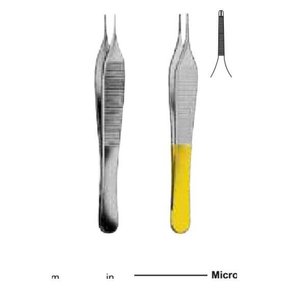 PINZA ADSON MICRO 12CM 1X2