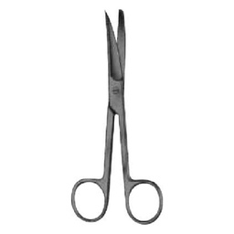 TIJERA DE CIRUGIA 14CM CURVA A/R