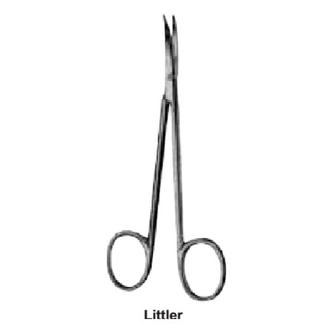 TIJERA LITTLER 11,5CM CURVA