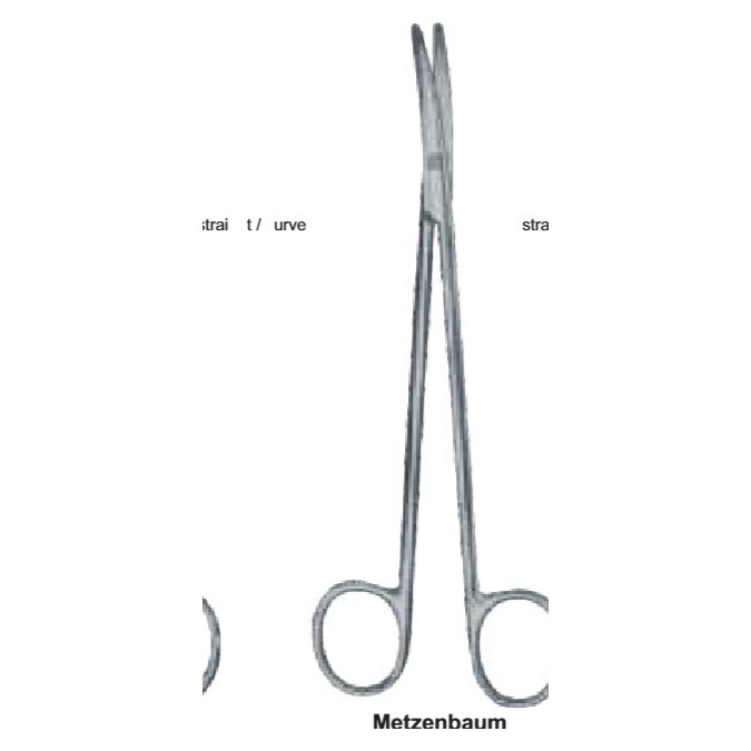 TIJERA METZENBAUM 18CM CURVA