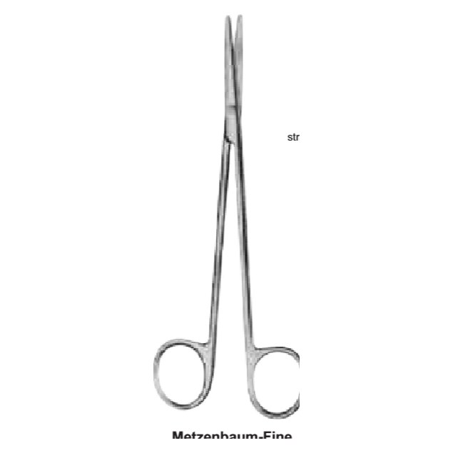TIJERA METZENBAUM 20CM RECTA FINA