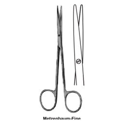 Tijeras Metzenbaum-Fine de 14 cm recta