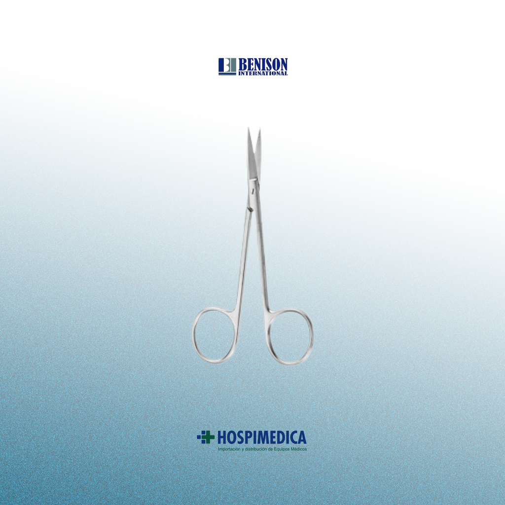 Tijera Iris Curva o Recta 11,5cm