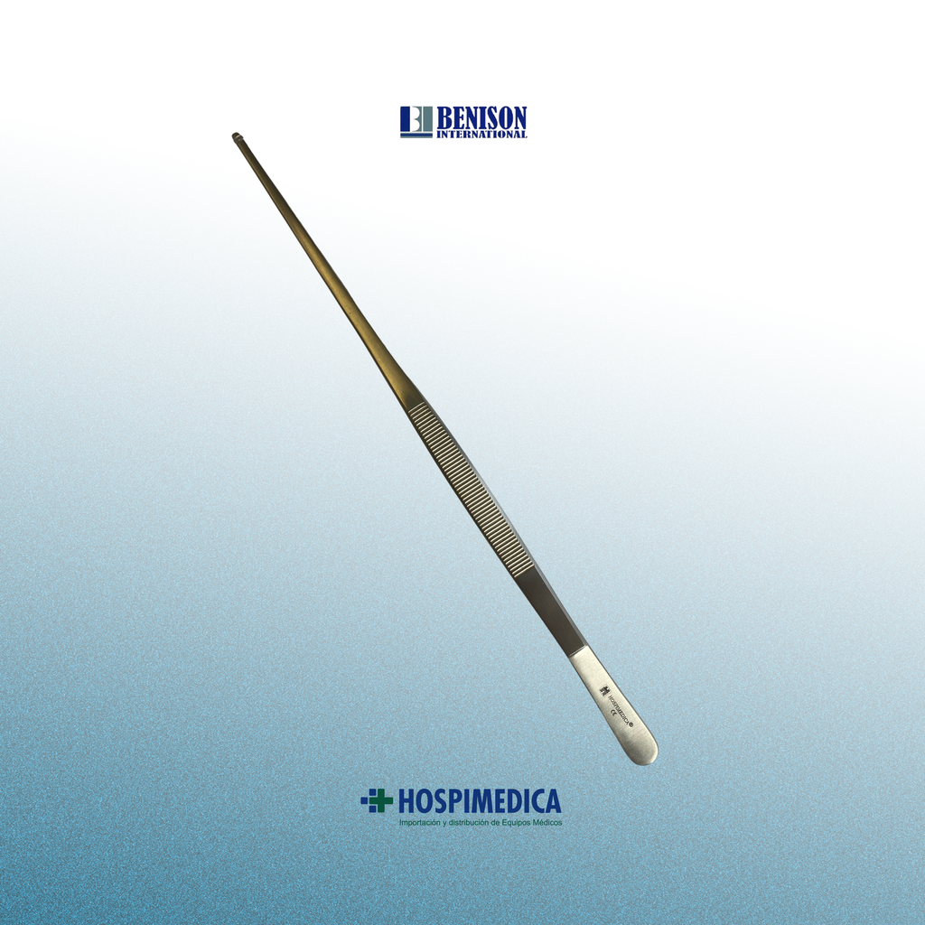 Pinza de disección 20cm  c/d